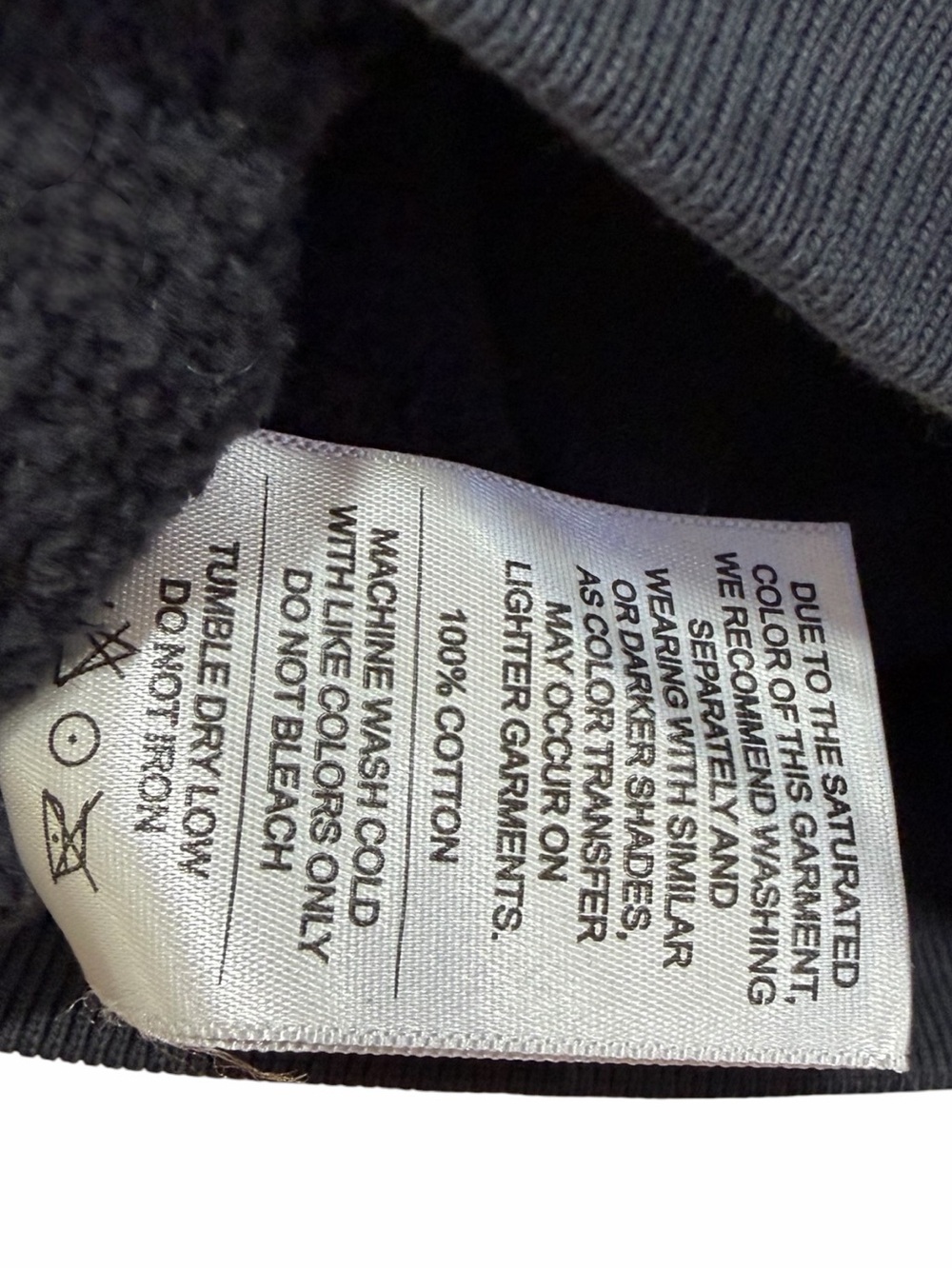 American Giant Unisex Vintage Pullover Hoodie Washed Black Size L - Picture 5 of 13